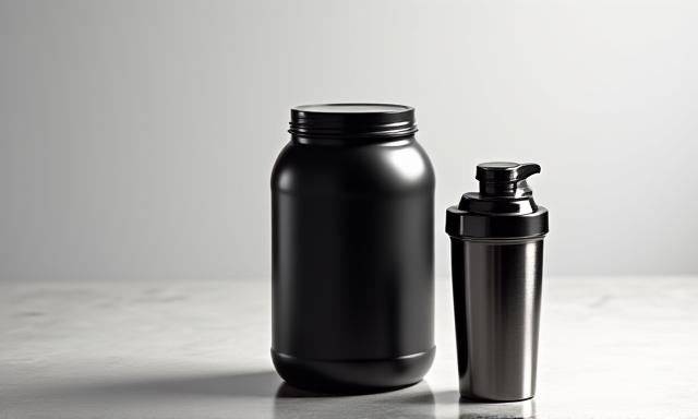 High quality protein powder and shaker